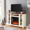 Luella Smart Media Fireplace w/ Storage