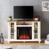 Luella Smart Media Fireplace w/ Storage 16