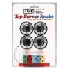 Lux Products CPR404 Electric Top Burner Knobs