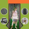Magnetic mesh Screen Door,Mesh New and Improved Hands Free Magnetic Screen Fits Doors Up to Up to, 83x 36, Black 7