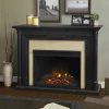 Maxwell Grand Electric Fireplace in Blackwash by Real Flame