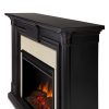 Maxwell Grand Electric Fireplace in Blackwash by Real Flame 8