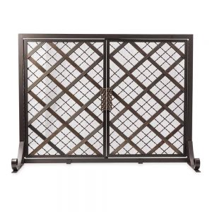 McCormick Celtic Design Small Fireplace Fire Screen