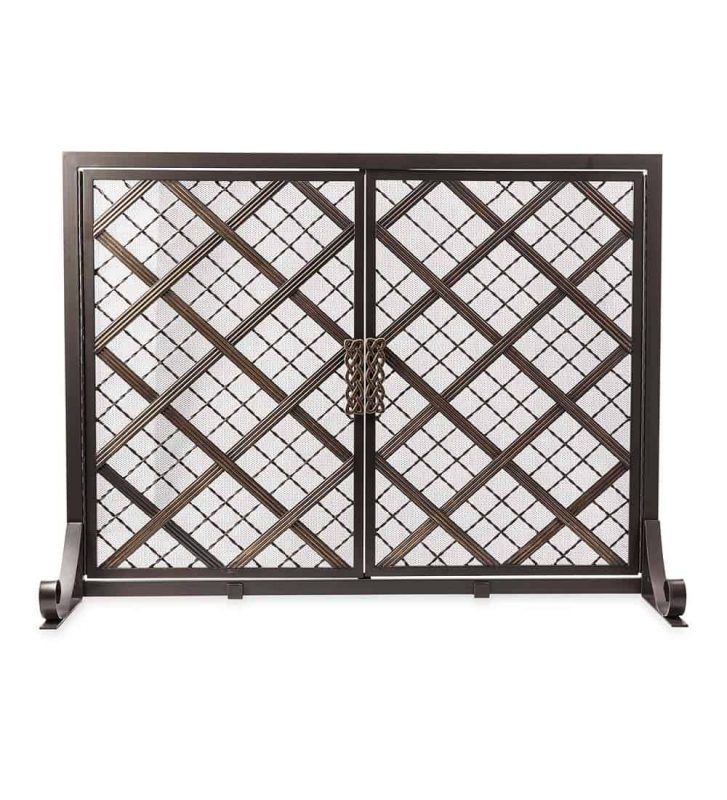 McCormick Celtic Design Small Fireplace Fire Screen