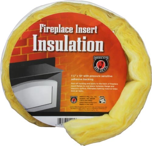 Meeco's Red Devil Fireplace Insert Insulation 1