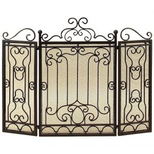 Metal Fire Screen For Complete Safety At Fire Place