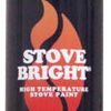 Metallic Black Stovebright Stove Paint 2