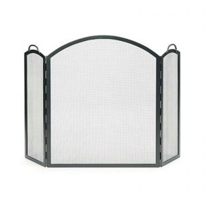 Minuteman International Arched 3-Folding Fireplace Screen