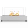Moda Flame ET7010SS-MF Vigo Ventless Tabletop Portable Bio Ethanol Fireplace in Stainless Steel 7