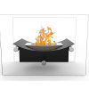Moda Flame ET7012BLK-MF2 Arkon Tabletop Portable Bio Ethanol Fireplace - Black 3