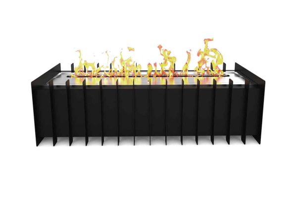 Moda Flame GRT1018-MF Pro 18 in. Ventless Bio Ethanol Fireplace Grate Burner Insert - 2.6 Litre 1
