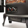 Moda Flame LW8050CRV-MF 22 in. Heater Vent Free Curved Electric Fireplace Stove 5