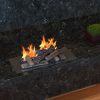 Moda Flame RFA2508-MF Petite Ceramic Wood Gas Fireplace Log Set - 8 Piece 9