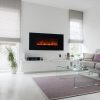 Modern Flames Ambiance CLX2 60-Inch Built-In Electric Fireplace With Black Glass Front