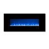 Modern Flames Ambiance CLX2 60-Inch Built-In Electric Fireplace With Black Glass Front 4