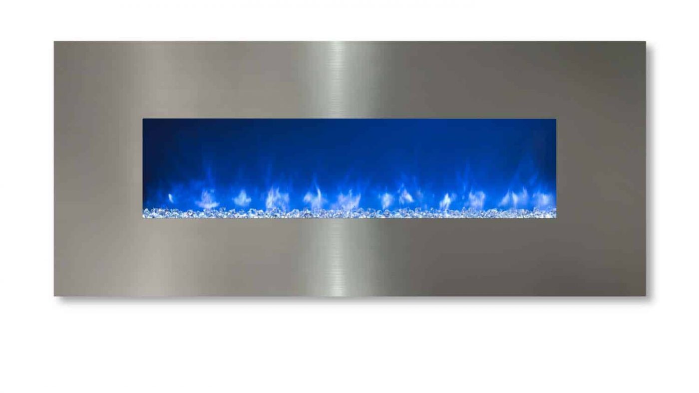 Modern Flames CLX-2 Series Electric Fireplace with Stainless Steel Front