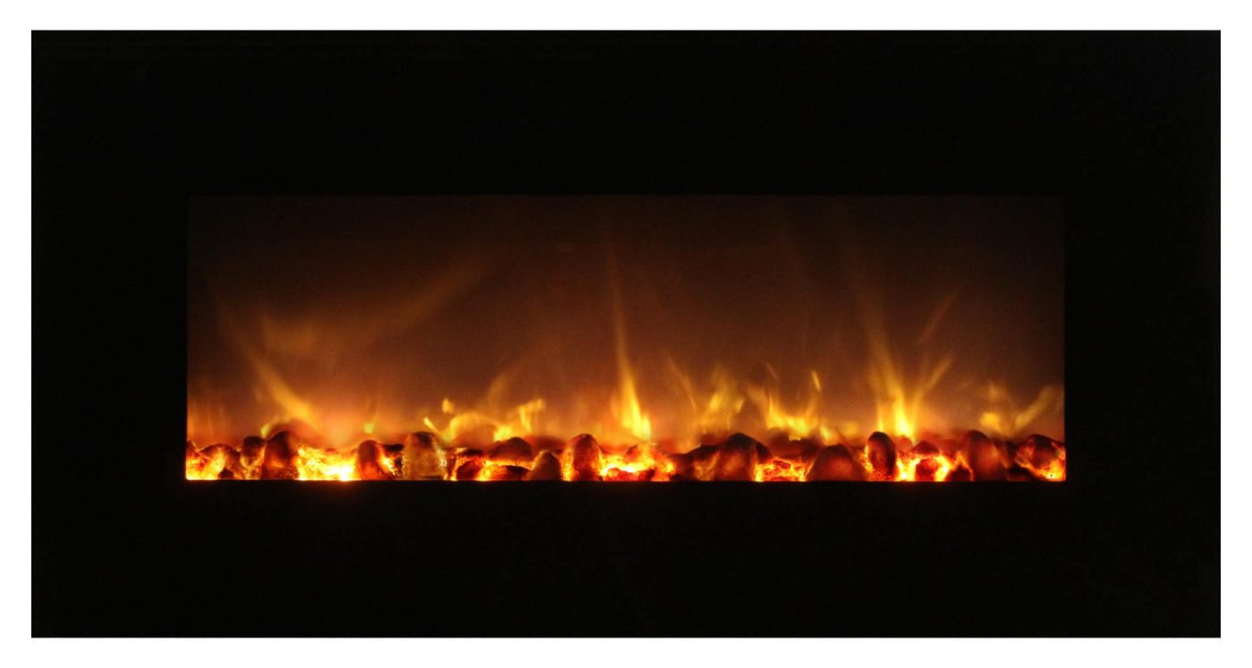 Modern Flames FF43/BILV Builder No Heat 43" Wide Built-In Vent Free Electric Fireplace