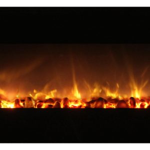 Modern Flames FF43/BILV Builder No Heat 43" Wide Built-In Vent Free Electric Fireplace
