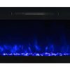 Modern Flames SL50-B Spectrum 5000 BTU 50" Wide Built-In Vent Free Electric Fireplace 7