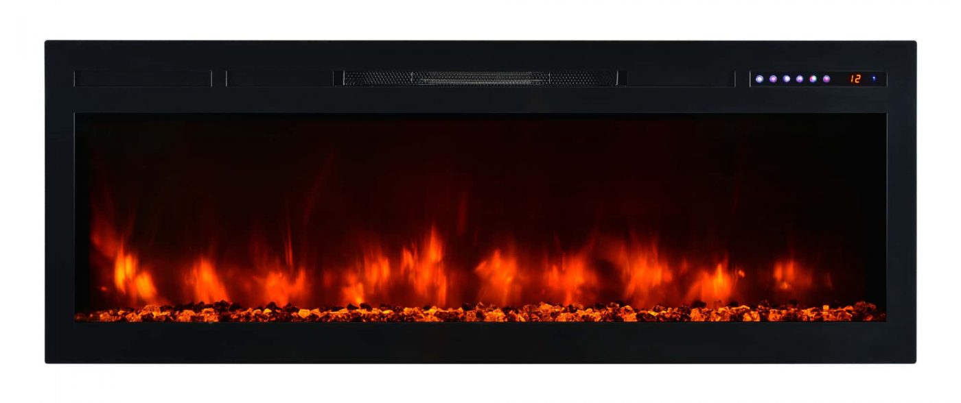 Modern Flames SL50-B Spectrum 5000 BTU 50" Wide Built-In Vent Free Electric Fireplace