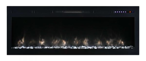Modern Flames SL50-B Spectrum 5000 BTU 50" Wide Built-In Vent Free Electric Fireplace 6