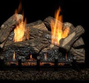 Monessen 30" 7 piece Berkley Oak Refractory Log Set - LOGS ONLY