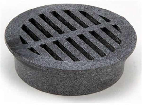 NDS 11 4" Black Round Grate 1