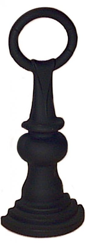 Napoleon ANI Painted Black Classic Metal Andirons For Napoleon Fireplaces