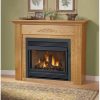 Napoleon Gvf36 Vent Free Propane Fireplace With Painted Black Louvre Kit