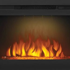 Napoleon NEFB27G-3A Black 5000 BTU 27" Wide Built In Electric Fireplace