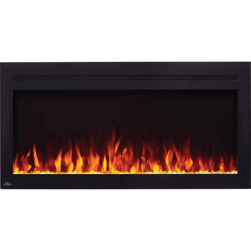 Napoleon NEFL60HI Purview 60 Inch Linear Electric Wall Mount Fireplace ...