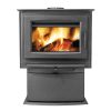Napoleon S4 70000 BTU 2.25 Cubic Foot Wood Stove with Removable Ash Pan from the