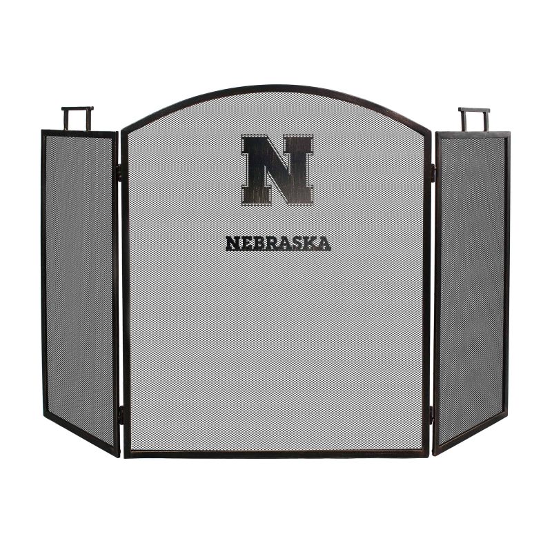 Nebraska Cornhuskers Imperial Fireplace Screen - Brown