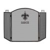 New Orleans Saints Imperial Fireplace Screen - Brown