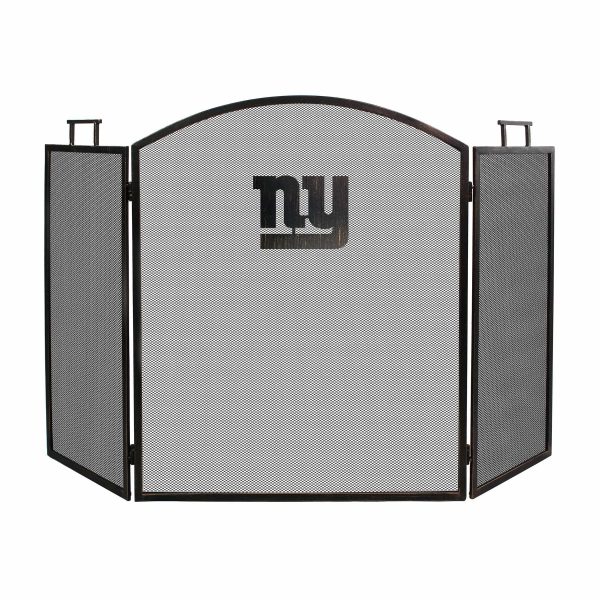 New York Giants Imperial Fireplace Screen - Brown