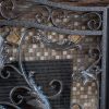 Noble House Waterbury Fireplace Screen,Silver 8