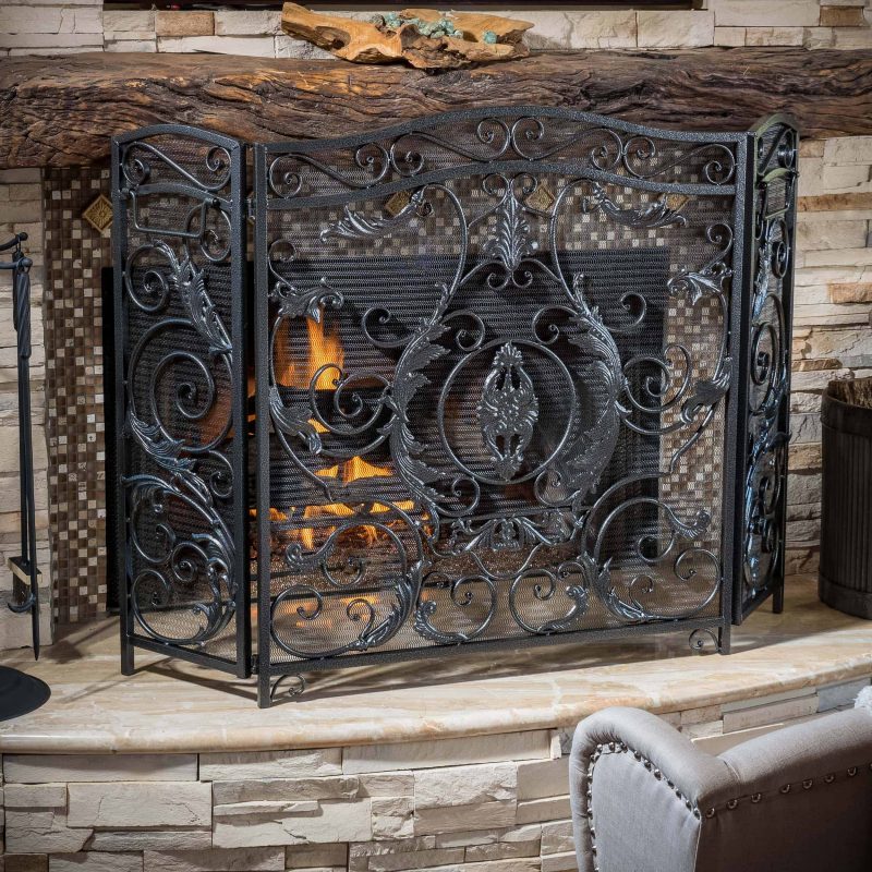 Noble House Waterbury Fireplace Screen