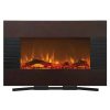 Northwest 36 inch Wall Mounted Electric Fireplace, Mahogany 2
