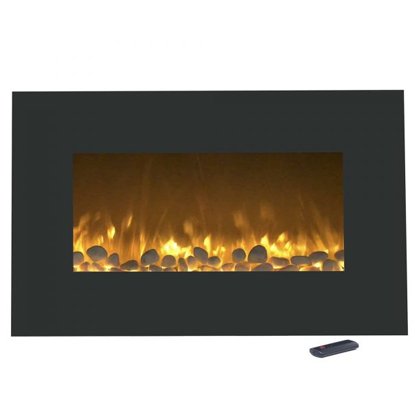 Northwest 36" Fireplace Color Changing Wall Mount Floor Stand 1