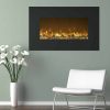 Northwest 36" Fireplace Color Changing Wall Mount Floor Stand