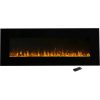 Northwest 54 inch Electric Wall Mounted Fireplace with Fire and Ice Flames