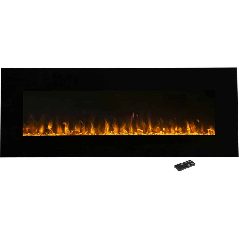 Northwest 54 inch Electric Wall Mounted Fireplace with Fire and Ice Flames