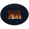 Northwest Glass Wall Mounted Electric Fireplace 5