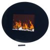 Northwest Glass Wall Mounted Electric Fireplace 6