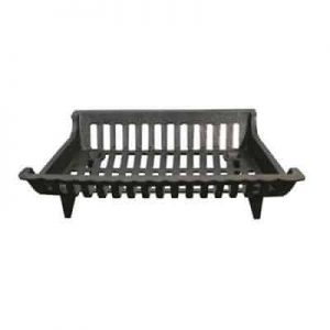Open Hearth Collection Cast Iron Fireplace Grate - 6" x 24" x 15"