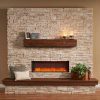 Outdoor Greatroom Gallery Collection Linear Supercast Wood Mantel