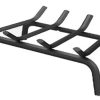 Panacea Products 15450TV 18-Inch Black Wrought Iron Fireplace Grate