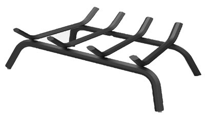 Panacea Products Corp 18" Black Wrought Iron Fireplace Grate 15450Tv 1