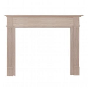Pearl Mantels 110-48 Williamsburg Fireplace Mantel Surround Unfinished