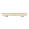 Pearl Mantels 355-48 48 in. The Cherokee Mantel Shelf - Unfinished